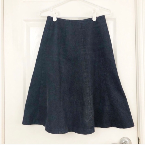 Vintage Denim Parisian Midi Skirt - Picture 2 of 10